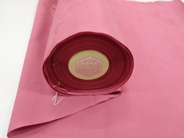  アンティーク　枝梅模様織り出し　着尺反物